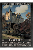 Chateau de Loches Giclee Print by Constant Leon Duval