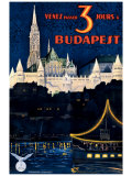 Budapest Giclee Print by Polya Tibor