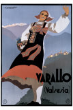 Varallo (Valesia) Giclee Print by F Romoli