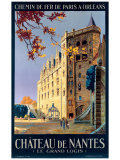 Chateau de Nantes Lámina giclée por Pierre Commarmond