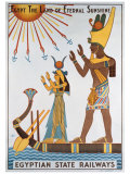 Egyptian State Railways Giclee Print by Kalfa 