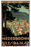 Niederbronn Giclee-trykk av Lucien Blumer