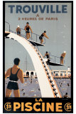 Trouville Giclee Print by Molusson 