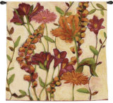 Garden Blooms Wall Tapestry by Claire Learner