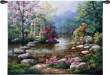Gazebo Wall Tapestry by Sung Kim