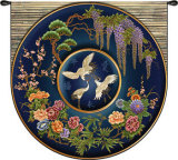 Cloisonne Lapis Wall Tapestry