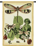 Whimsical Dragonfly II Wall Tapestry