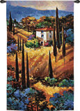 Tuscany Blue Wall Tapestry by Nancy O'toole Tuscany Blue Wall Tapestry by Nancy O'toole