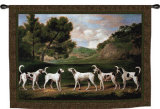 Foxhounds in a Landscape Wall Tapestry by George Stubbs