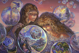 Bubble World Láminas por Josephine Wall Bubble World Láminas por Josephine Wall
