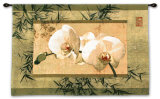 Bambú y orquídeas I TAPIZ DE PARED por Ives Mccoll Bambú y orquídeas I TAPIZ DE PARED por Ives Mccoll