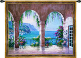 Mediterranean Arch Wall Tapestry by Sung Kim Mediterranean Arch Wall Tapestry by Sung Kim