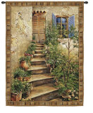 Tuscan Villa II Wall Tapestry by Roger Duvall