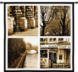 Parisian Moments Wall Tapestry by Marina Drasnin Gilboa
