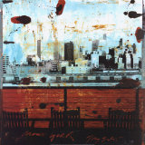 New York, View over Brooklyn Art par Tony Soulie