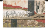 Elefantes del Serengeti TAPIZ DE PARED por Joseph Poirier