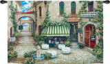Trattoria di Lugano Wall Tapestry by Roger Duvall