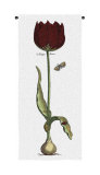 Red Tulipa Duris Wall Tapestry