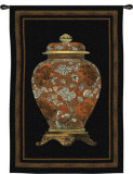 Oriental Jar II Wall Tapestry
