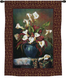 Callas with Cockscomb Wall Tapestry by Fran Di Giacomo Callas with Cockscomb Wall Tapestry by Fran Di Giacomo