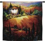 Golden Tuscany Wall Tapestry by Nancy O'toole