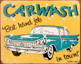 Carwash Tin Sign