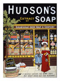 Hudson's Soap Landscape Giclee Print by The National Archives 