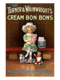 Turner & Wainwright's Cream Bon-Bons Giclee Print by The National Archives 