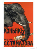 Tamazov Cognac, 1900 Giclée-Druck