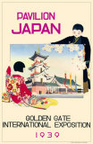 Pavilion Japan- Golden Gate International Exposition 1939 Masterprint