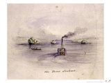 Guyana, Venezuela, the Three Sisters, Vignette 1841 Giclee Print by Edward Goodall