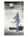 To the Moon reproduction procédé giclée par Wang Kae