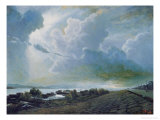 Bei River Reproduction procédé giclée par Ding An