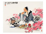 Spring Tea as Wine Giclee Print by Wang Kae