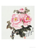 Pink Pheonies 1 Lámina giclée por Qiu Xiaoyong Pink Pheonies 1 Lámina giclée por Qiu Xiaoyong