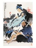 The Eight Immortals Part 1 Giclee Print by Wang Kae