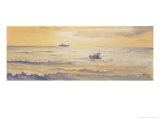 Happy Sailing Giclee Print by Chen Kwodong
