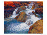Creek in Autumn Giclée-Druck von Chao Tsungkwan