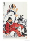 The Eight Immortals Part 4 Giclee Print by Wang Kae