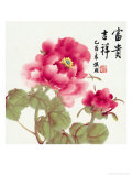 Wealth, Prospesity and Luck 1 reproduction procédé giclée par Qiu Xiaoyong