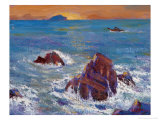Small Boat in Sea Giclée-Druck von Chao Tsungkwan