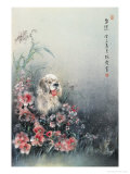 Sitting in the Flowers Reproduction procédé giclée par Hung Juihsia