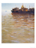 Matin Reproduction procédé giclée par Ding An