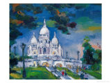 Basllique Du Sacre Coeur reproduction procédé giclée par Oyang Counfu