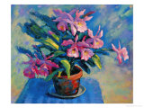 House Flowers reproduction procédé giclée par Wang Kae