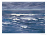 Sea Moon Giclee Print by Chen Kwodong
