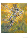 Handball Reproduction procédé giclée par Hu Chang