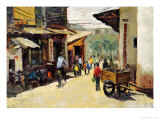 Small Street Reproduction procédé giclée par Ding An