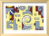 Amerind Composition II, 1979 Prints by Roy Lichtenstein