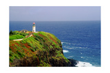 Kilauea Lighthouse, Kauai, Hawaii Fotografie-Druck von George Oze